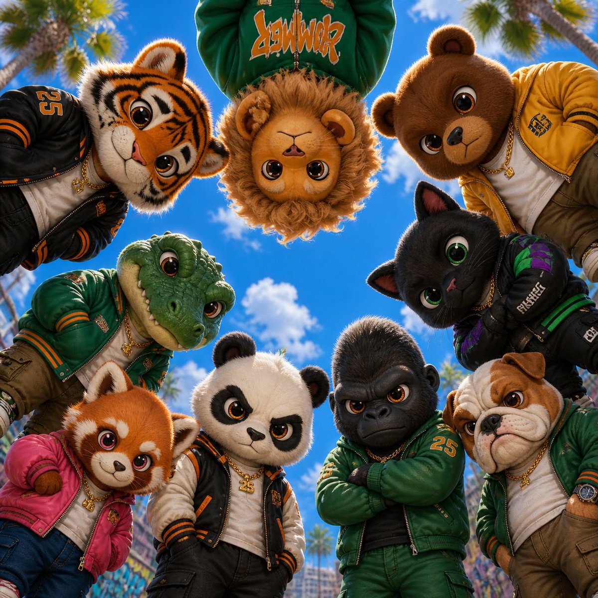 Old Money & Gangster Style Animal Squads example 2