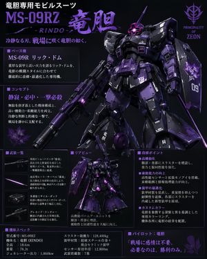 Custom Zeon Mobile Suit Overhaul