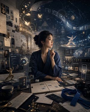 Personal High-Concept Portrait Generator