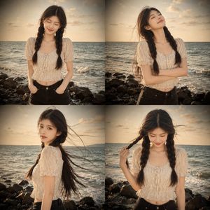 Prompt: Use my uploaded portrait photo only as th