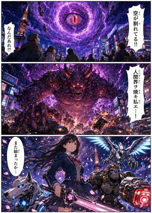 Sapporo Apocalypse Manga Page