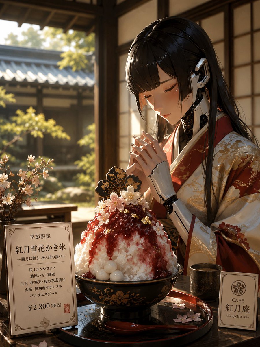 Floral Cottage Café Kakigori example 2
