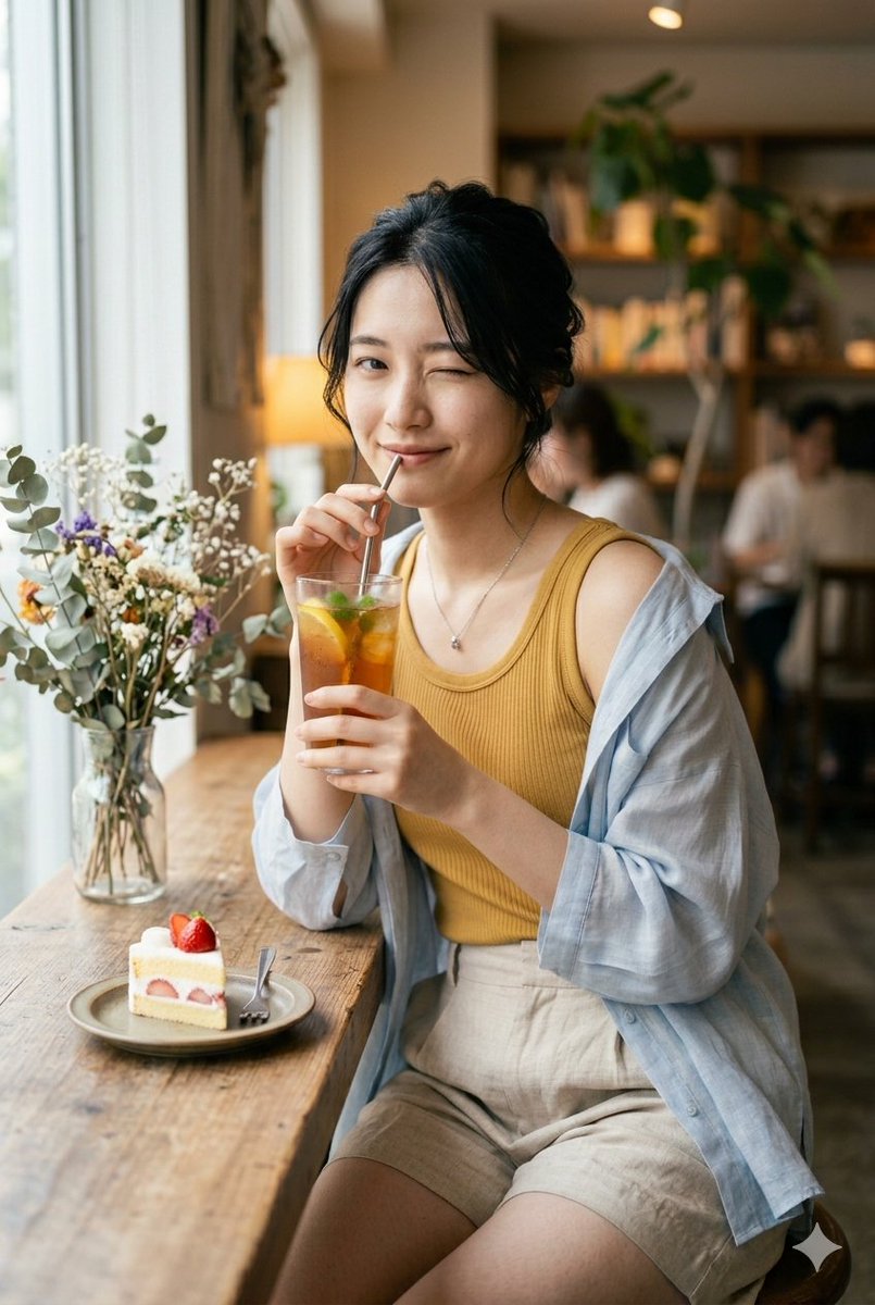 Censored Cafe Portrait Photo example 2