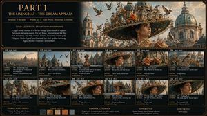 Living Hat Cinematic Storyboard