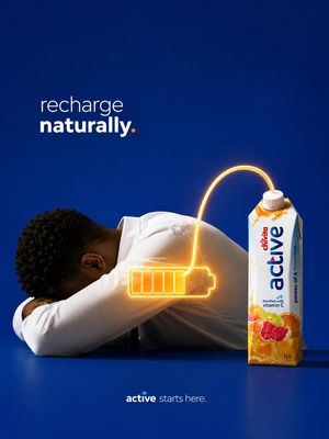 Recharge Naturally Juice Ad