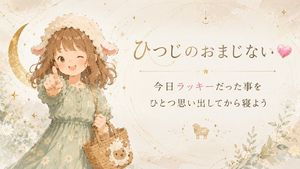 Sheep Good-Luck Charm Poster