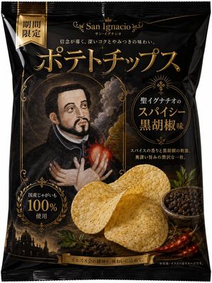 Luxury Saint Potato Chips Package