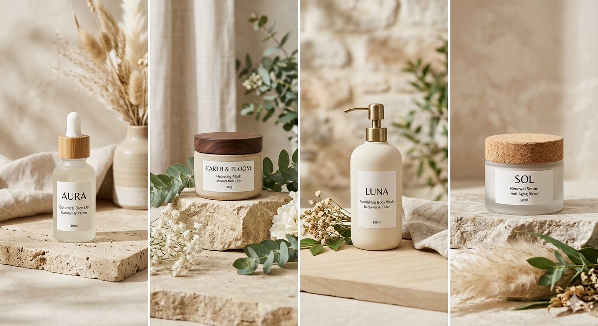 E-commerce Main Image - Minimalist Product Photography on Stone - Image 1
