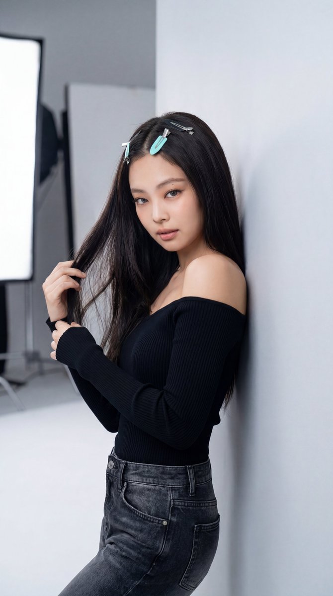 Sample output image for Korean Studio Fashion Portrait