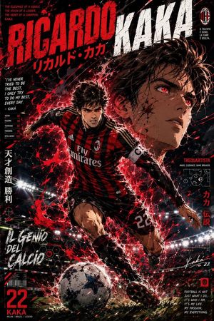 Anime Football Legend Poster