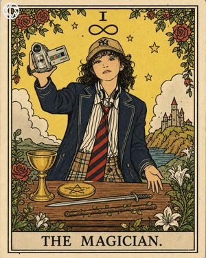 Rider-Waite Style Tarot Card