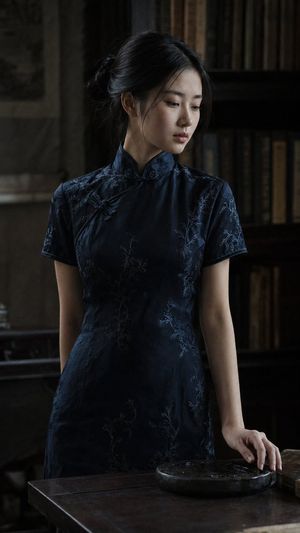 Classical Study Room Portrait