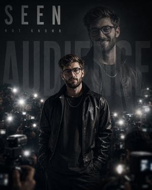 Monochrome Paparazzi Fashion Poster