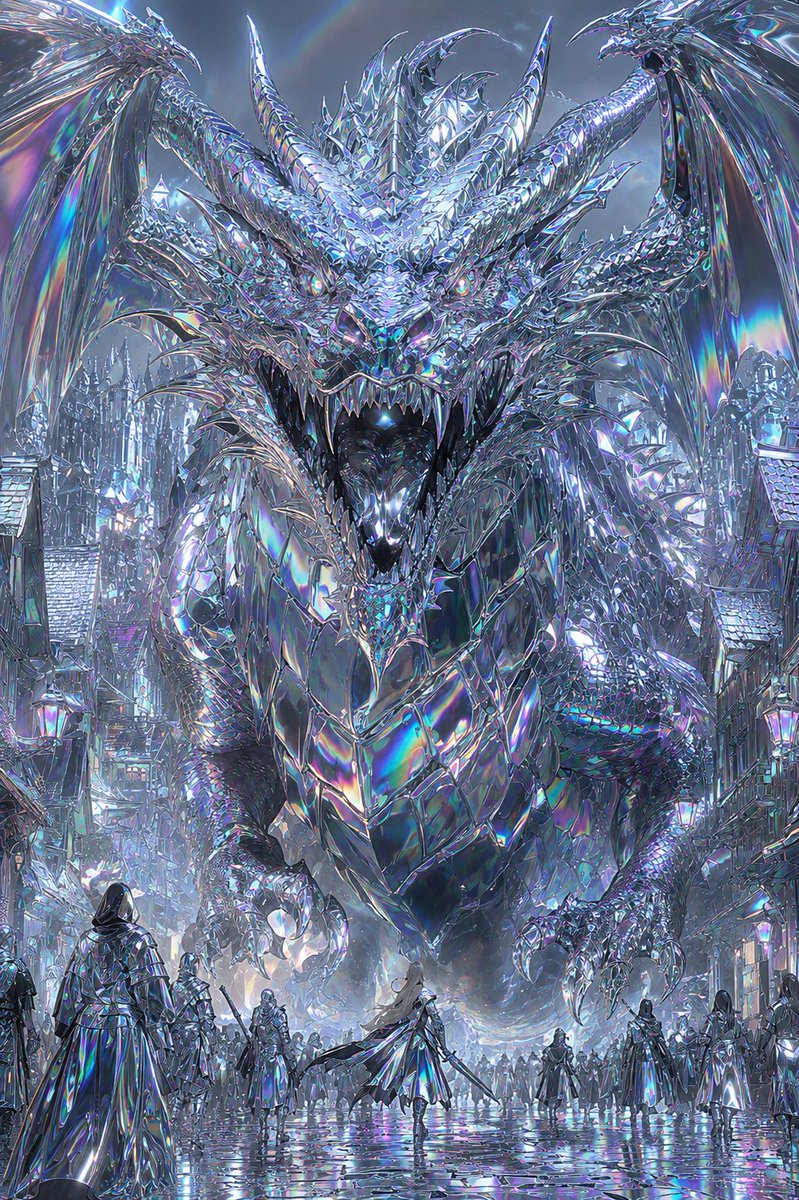 Liquid Chrome and Holographic Transformation example 2
