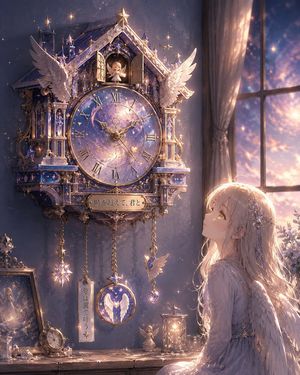 Illustration-to-Clock Transformation Prompt