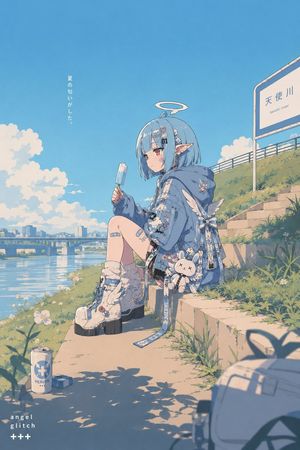 Retro Pop Riverbank Key Visual