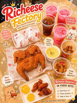Kawaii Food Advertisement Poster