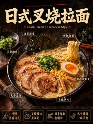 "New F&B Product Poster" Prompt