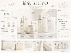 "Brand Concept Proposal Board" Prompt: Please generate a highly completed "Brand Concept Proposal Board / Brand