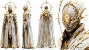 Sci-Fi Celestial Voyager Character Sheet