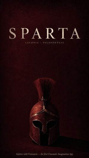 Cinematic Sparta Helmet Poster