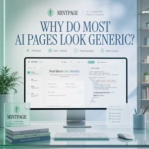 Mintpage AI Landing Page Hero