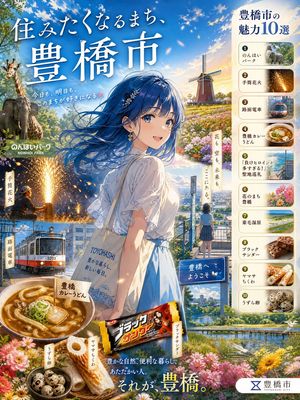 Toyohashi Tourism Anime Poster
