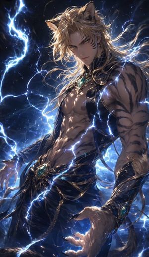 Tiger Beastman Lightning Warrior