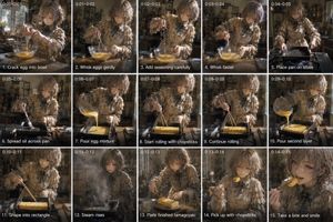 Tamagoyaki Cooking Storyboard