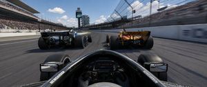 Ultrawide Indy Cockpit Racing View