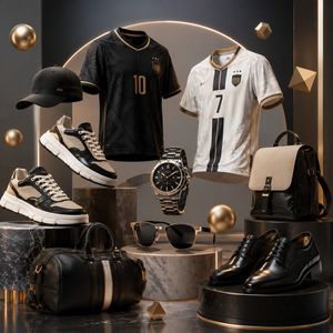 Luxury 3D Fashion Product Showcase