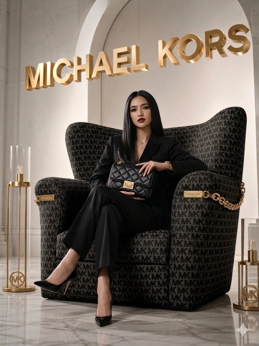 Sample output image for Luxury Brand Campaign Portrait