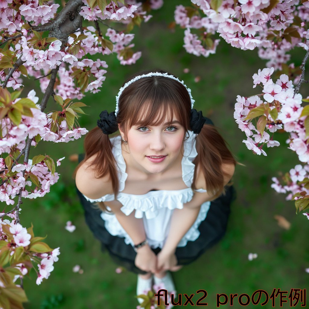 Comic / Storyboard - Top-Down Maid and Cherry Blossoms - Image 2
