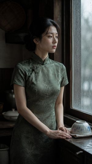 Rainy Day Kitchen Life Portrait