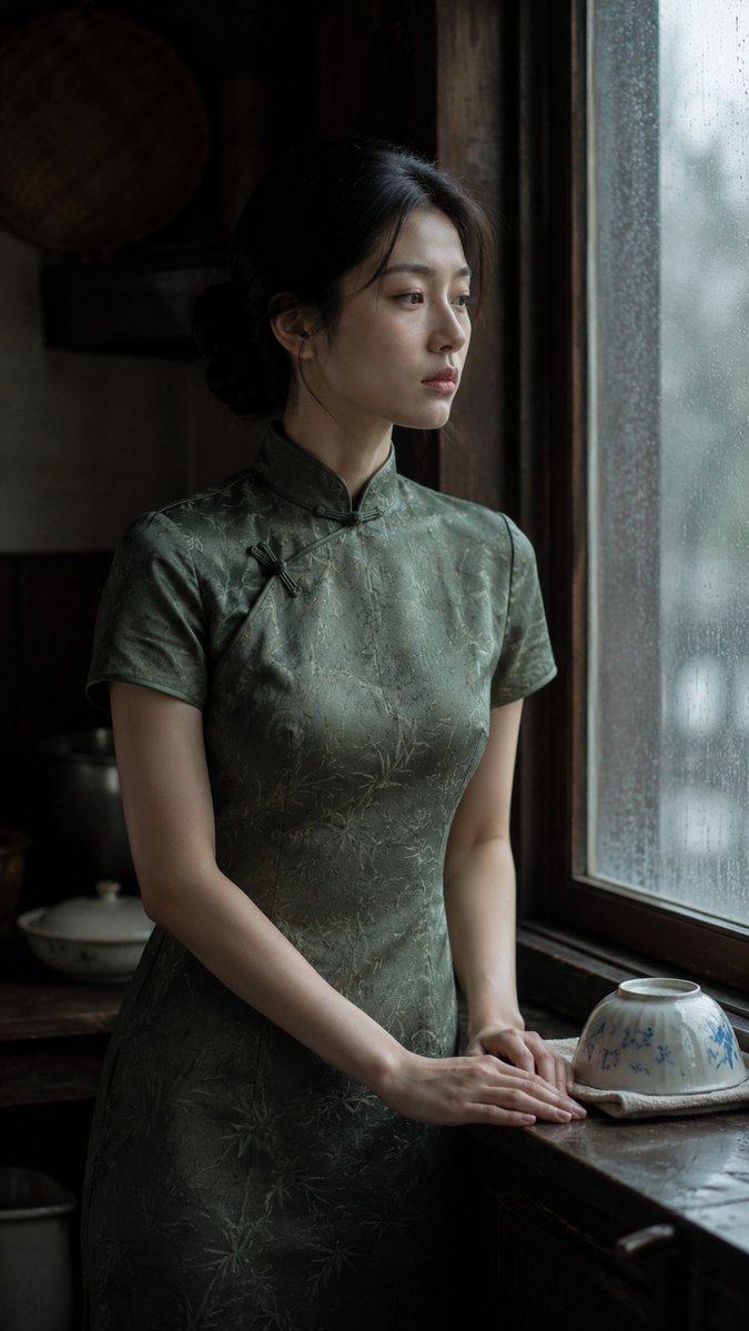 Rainy Day Kitchen Life Portrait