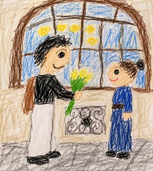 Toddler Crayon Drawing Transformation