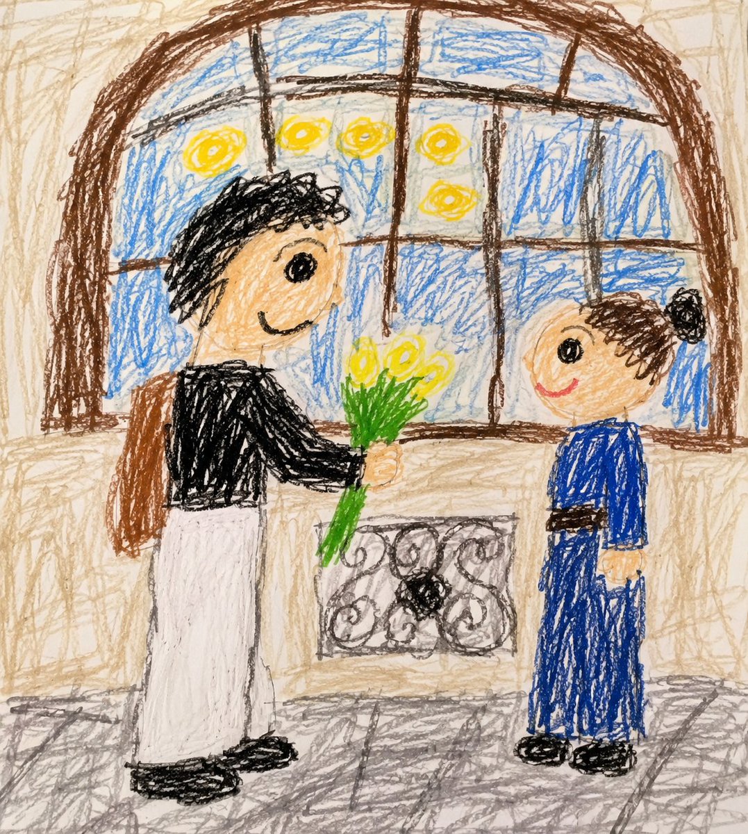 Toddler Crayon Drawing Transformation