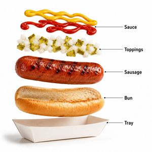 Premium Fast-Food Product Shot