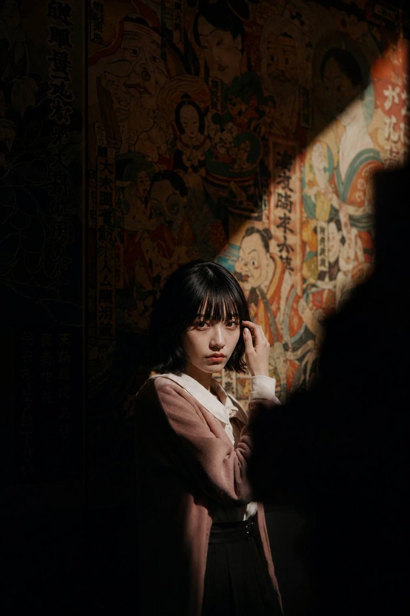 Cinematic Exhibition Room Portrait