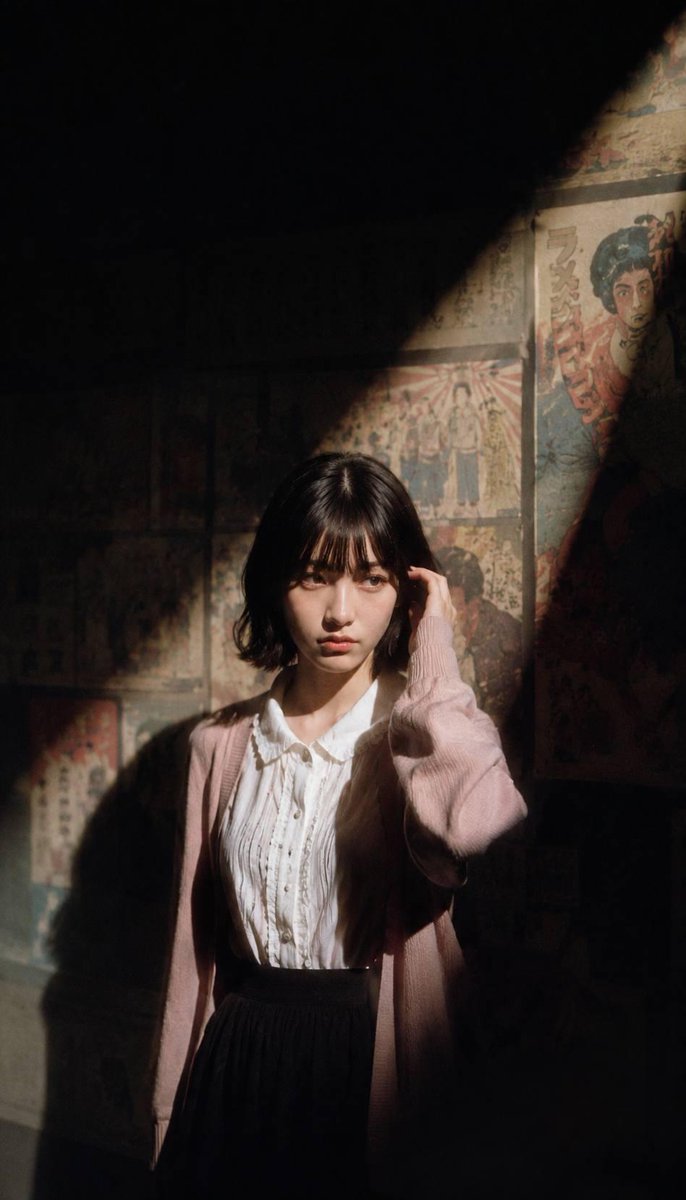 Cinematic Exhibition Room Portrait example 2