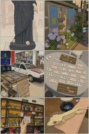 Minimalist Alt-Comic Style Transformation