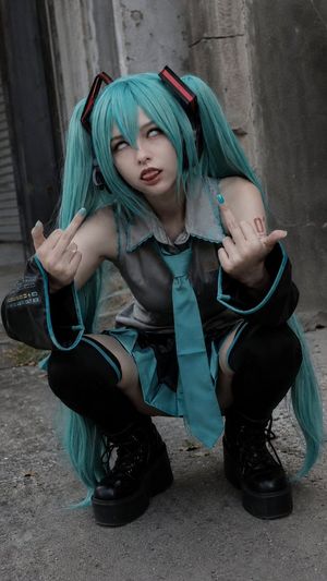 Realistic Hatsune Miku Selfie