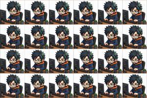 3D Chibi Sprite Sheet Generator