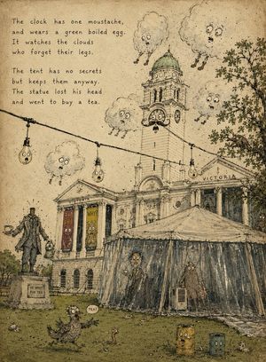 Vintage Creepy Children's Book Transformation