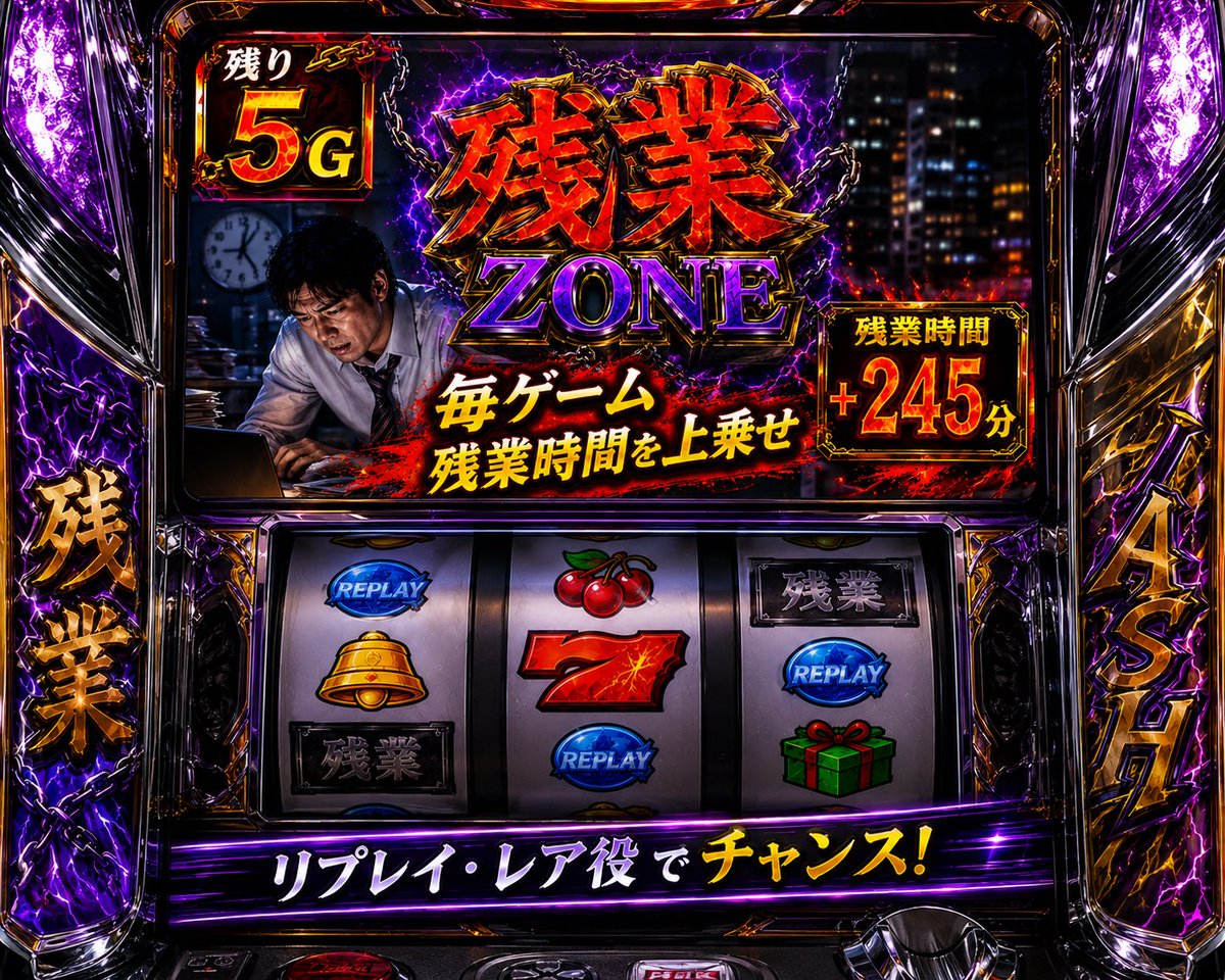 Overtime Zone Pachislot Machine