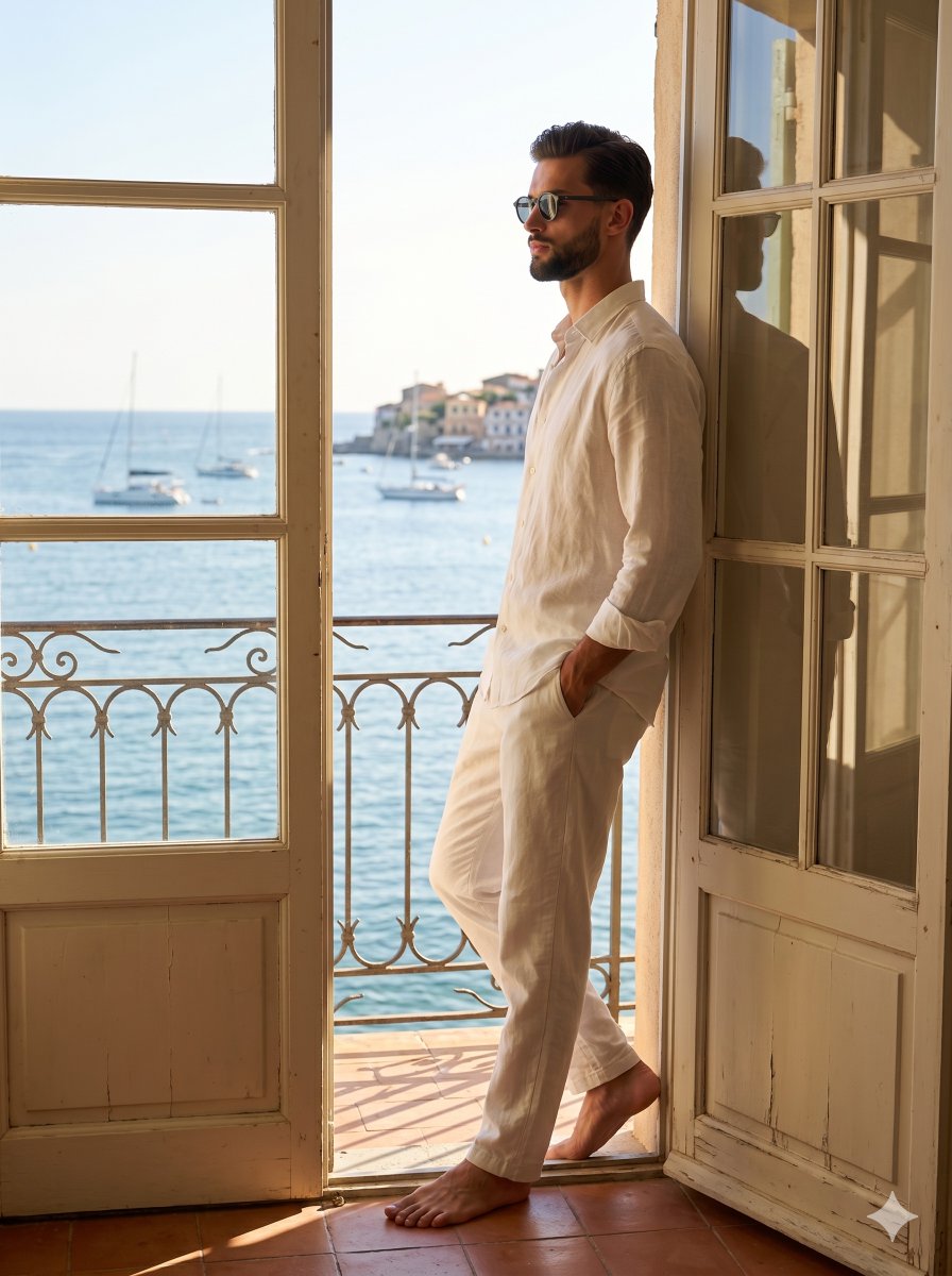 Profile / Avatar - Sophisticated Summer Editorial Lifestyle Portrait - Image 1
