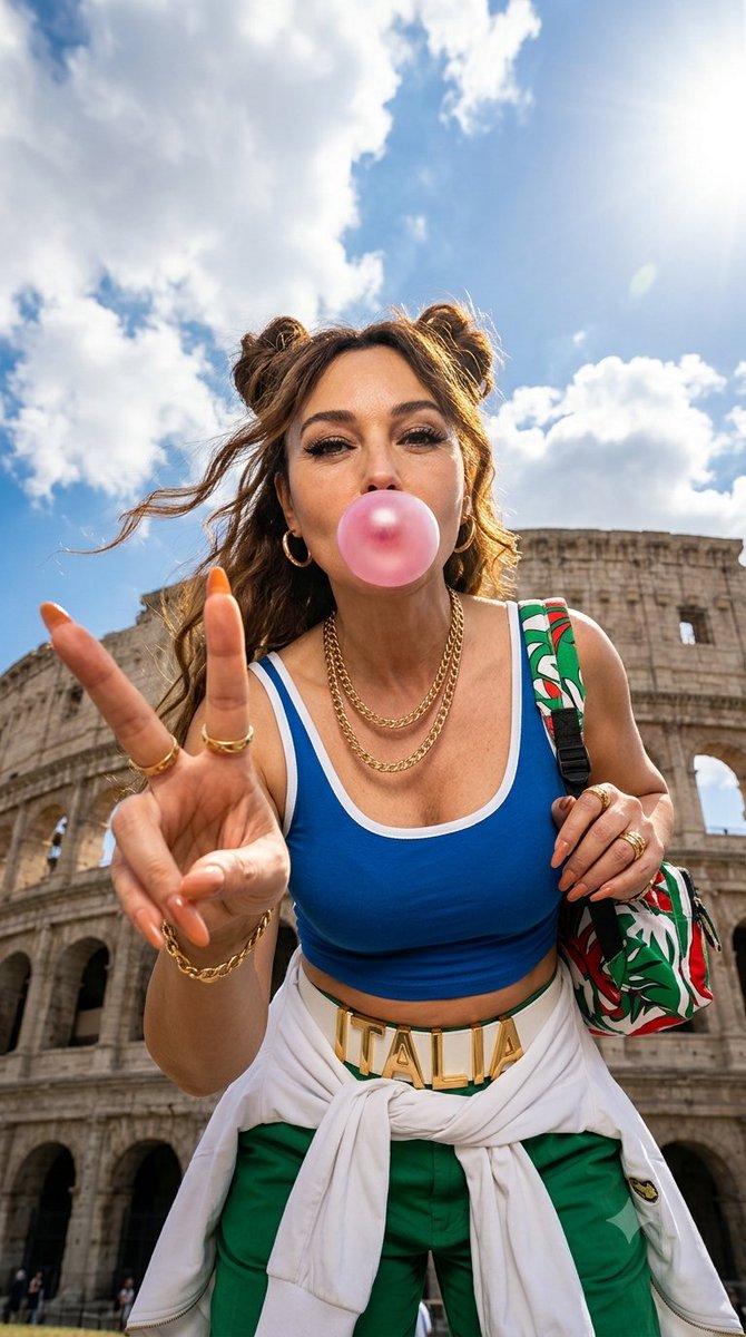 Social Media Post - Colosseum Travel Fashion Portrait - Image 4