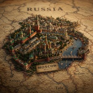 Cinematic Miniature Atlas Visualization