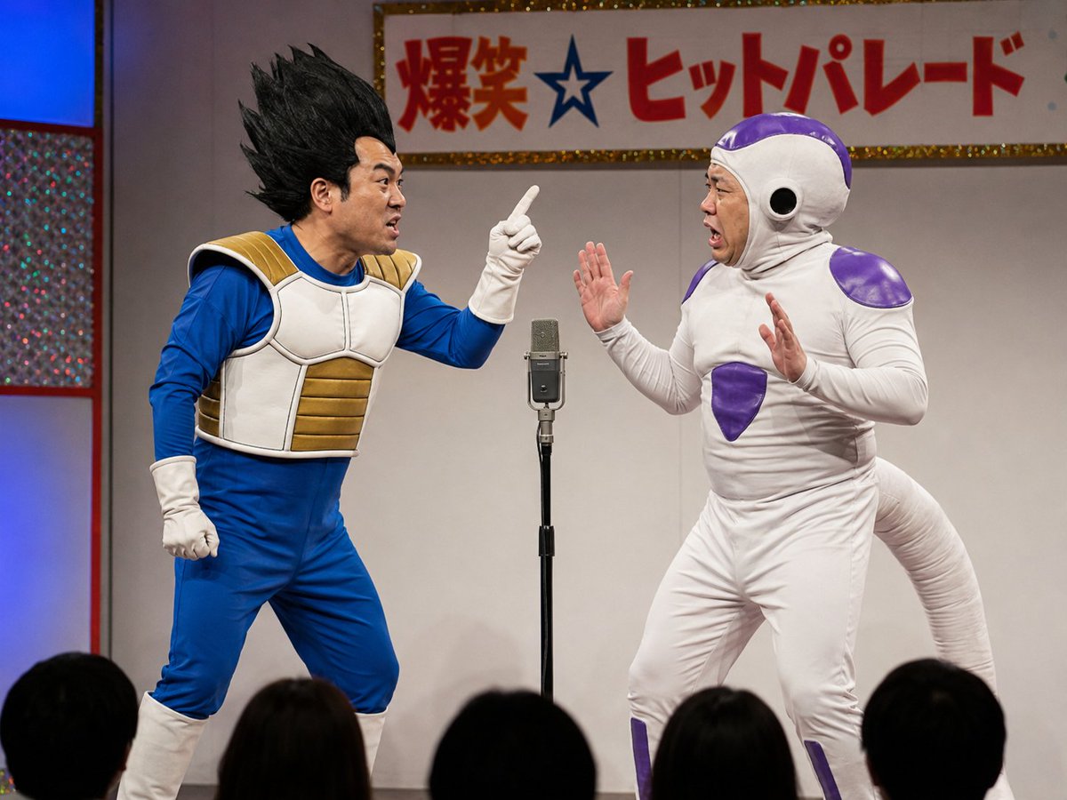 Vegeta and Frieza Cosplay Comedy