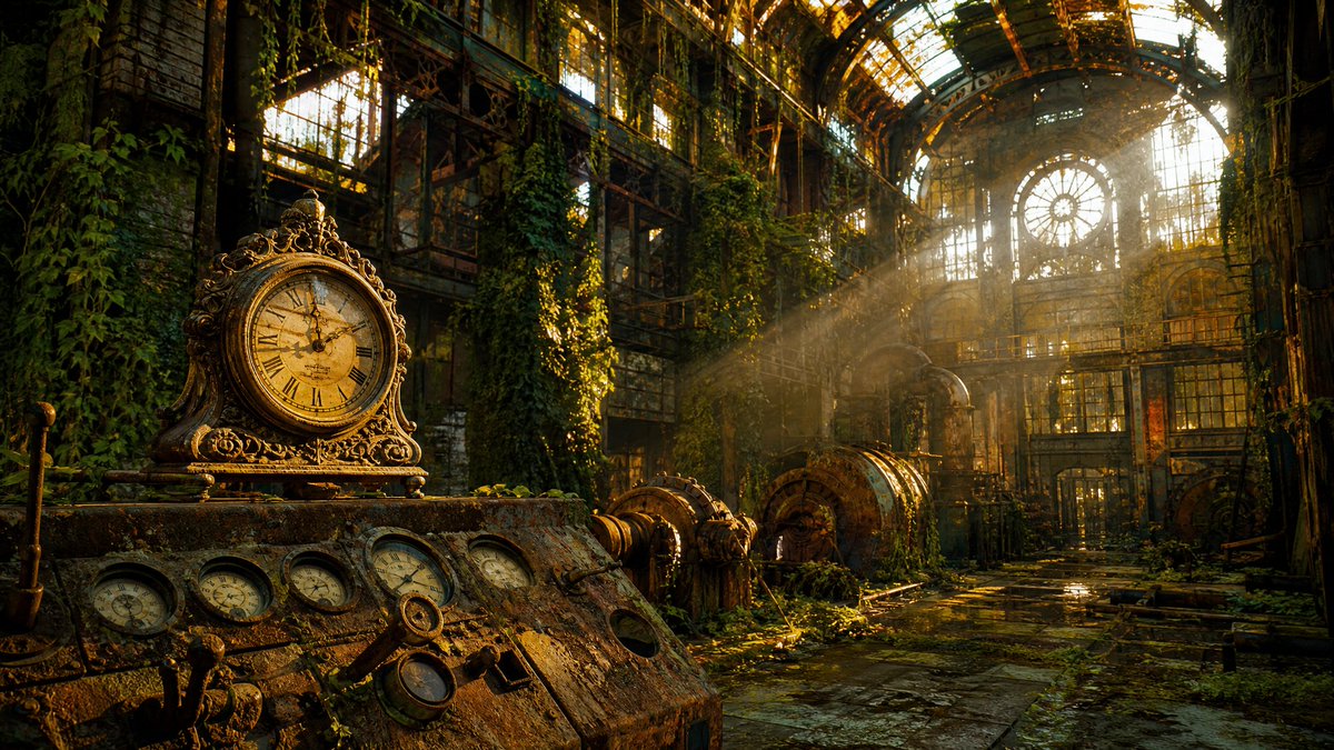 Rusted Decadent Clockwork Ruin